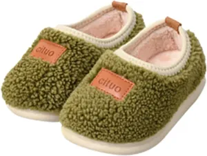 Baby Slippers Soft Plush Indoor Girls Boys Slipper Baby Shoes Toddler Boys Girls House Slippers Warm Socks for Kids