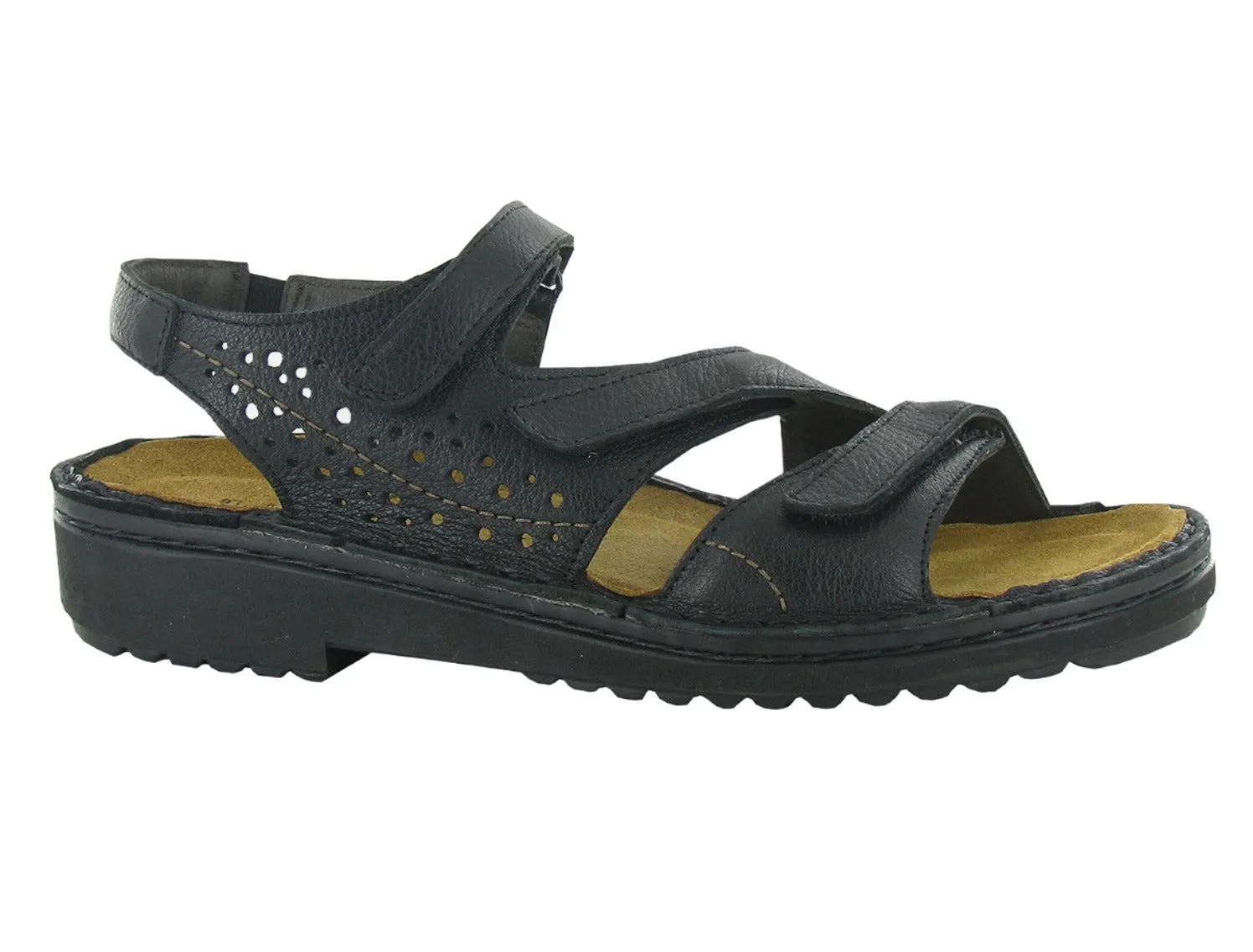 Birgit Soft Black Leather