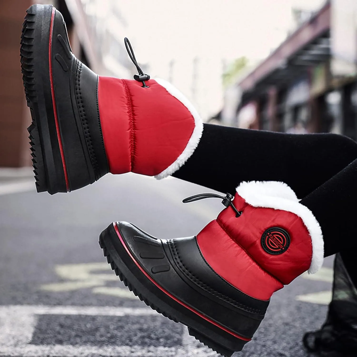 Children Shoes Snow Boots Girls Boys Outdoor Boots Non Slip Warm Boots Cotton Snow Boots Little Girls Short Boots