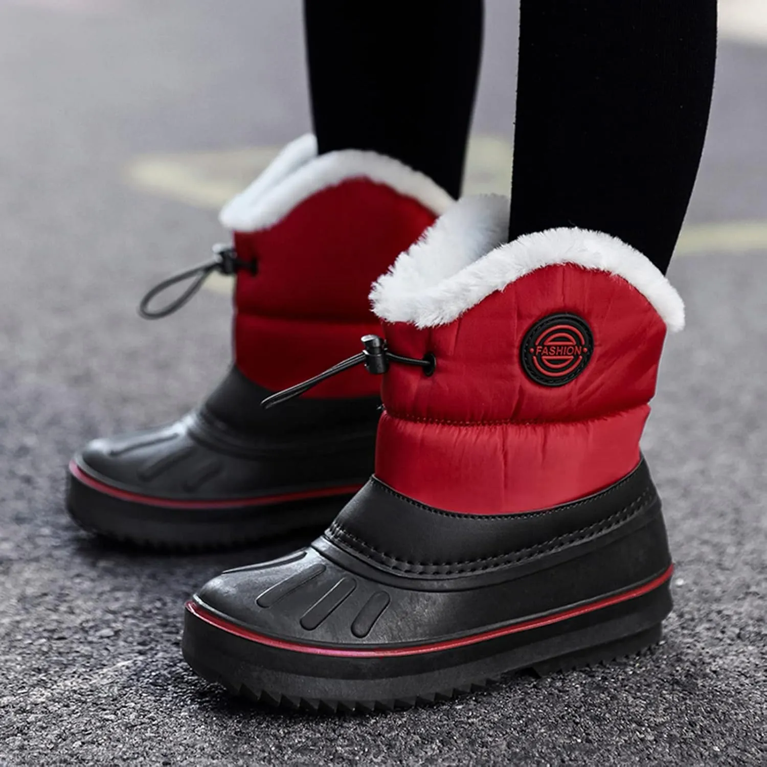 Children Shoes Snow Boots Girls Boys Outdoor Boots Non Slip Warm Boots Cotton Snow Boots Little Girls Short Boots