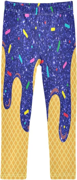 Dussdil Girl's Leggings Pant for Kids Toddler Girls Sweatpants Legging Pants Ballet Tights Trousers 4 6 8 10T