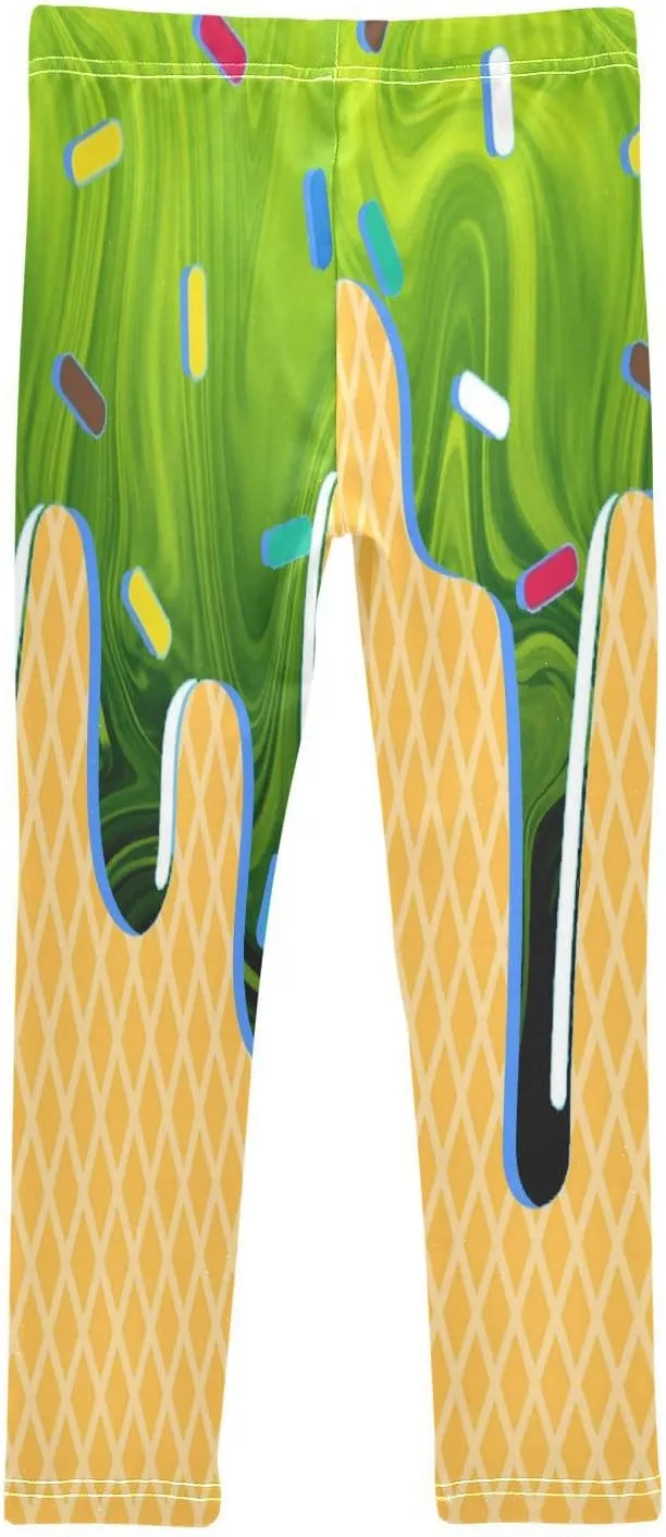 Dussdil Girl's Leggings Pant for Kids Toddler Girls Sweatpants Legging Pants Ballet Tights Trousers 4 6 8 10T