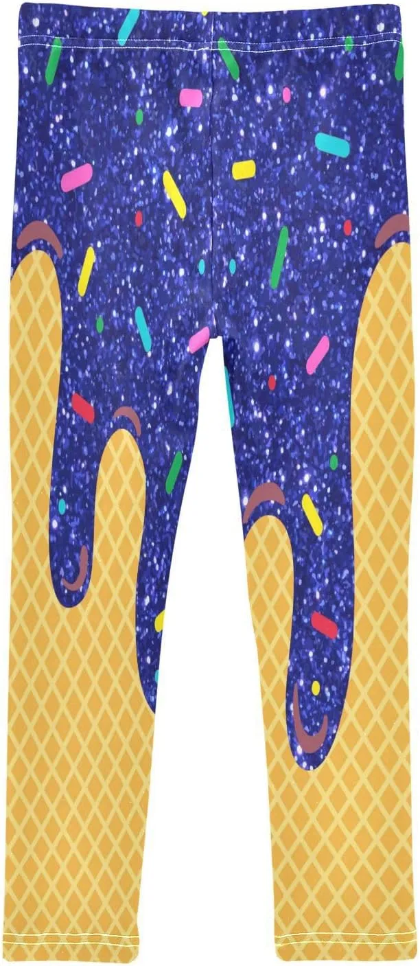 Dussdil Girl's Leggings Pant for Kids Toddler Girls Sweatpants Legging Pants Ballet Tights Trousers 4 6 8 10T