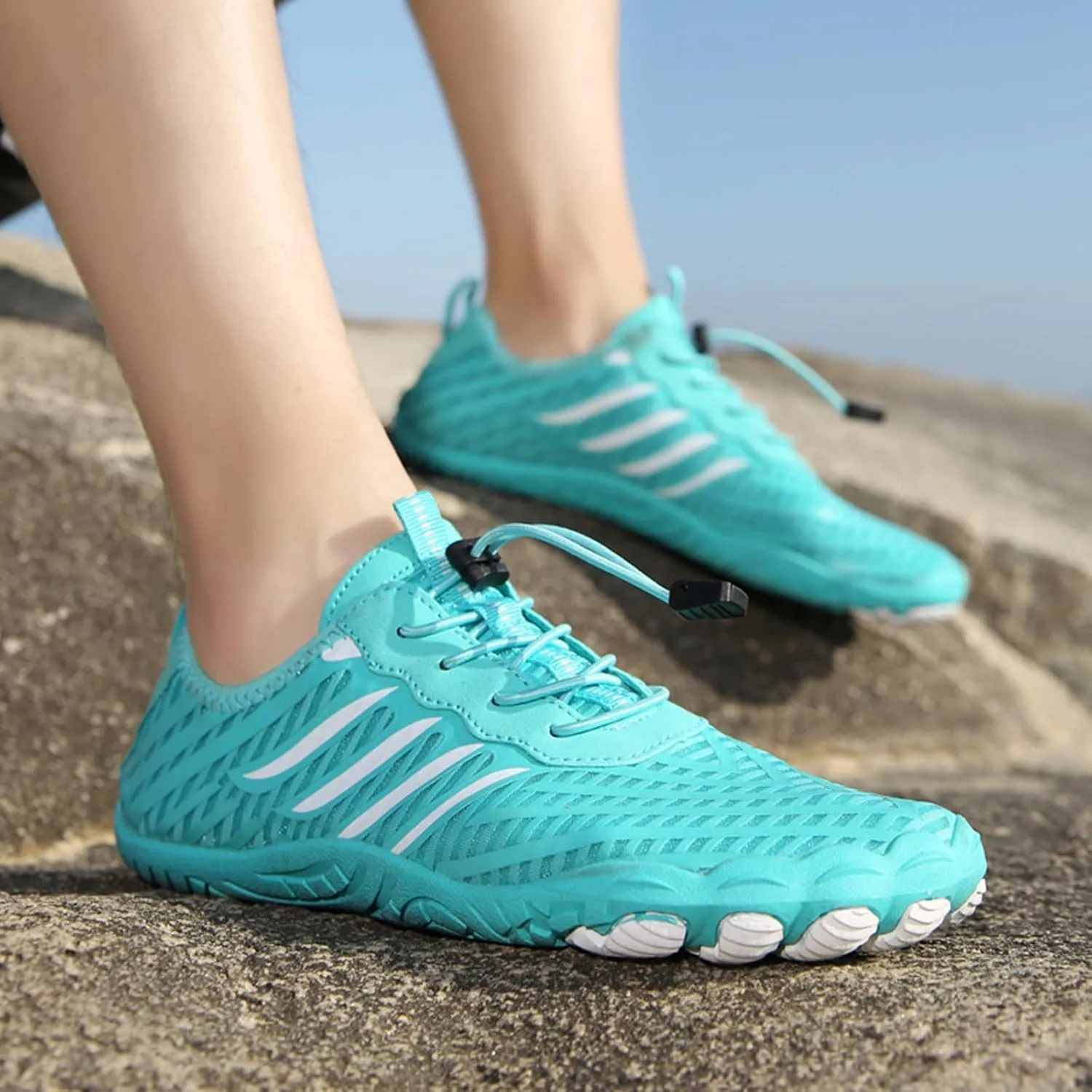 Giltpeak Hike Barefoot Shoes Women Men, Pro Wide Slip-On Minimalist Athletic Quick Dry Baresteps Shoes Unisex