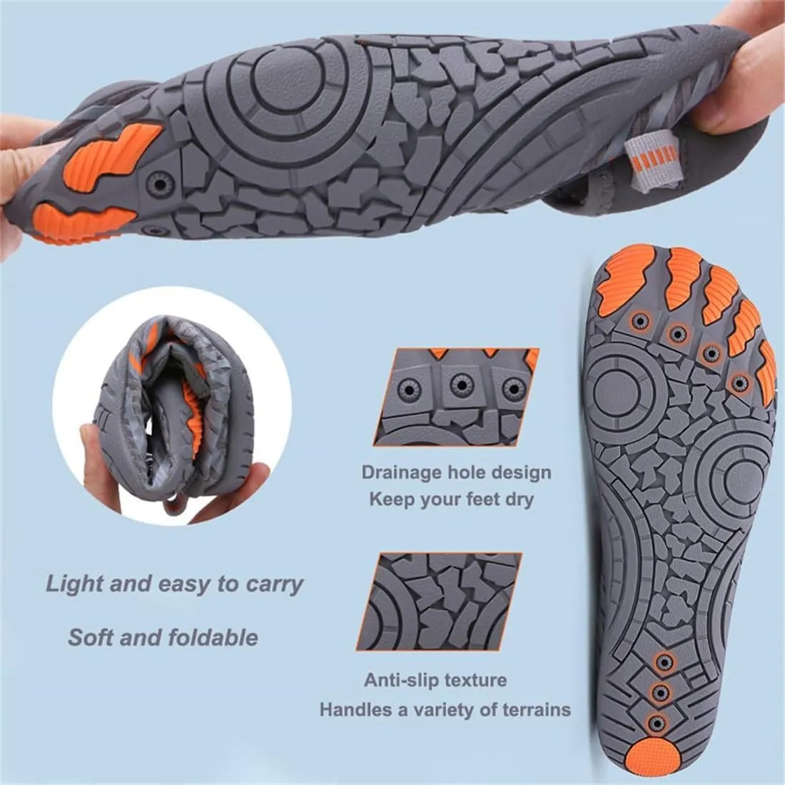 Giltpeak Hike Barefoot Shoes Women Men, Pro Wide Slip-On Minimalist Athletic Quick Dry Baresteps Shoes Unisex