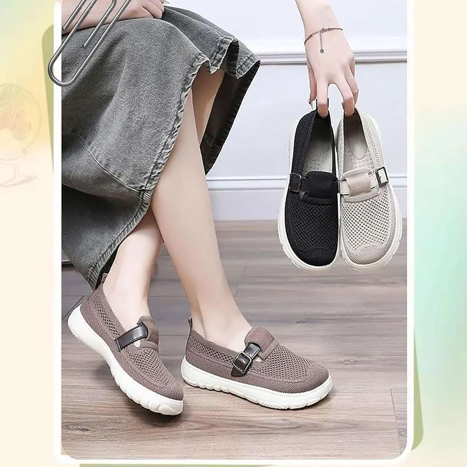 Munich Orthopedic Sandals, Woven Orthopedic Breathable Walking Sneaker, Soft Sole Mesh Comfort Orthopedic Sneakers