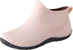 Rain Boots for Women insulated Waterproof Rubber Wellies Fashion Gardening Lightweight Warm Comfortable Wide Calf Boots Outdoor