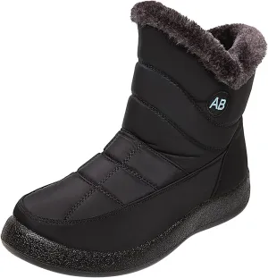 Snow Boots for Women Short Waterproof Winter Boots for Woman Women's Snow Boots Size 12 Tall Winter Boots for Women Wide Calf Botas De Vestir Para Invierno Mujeres
