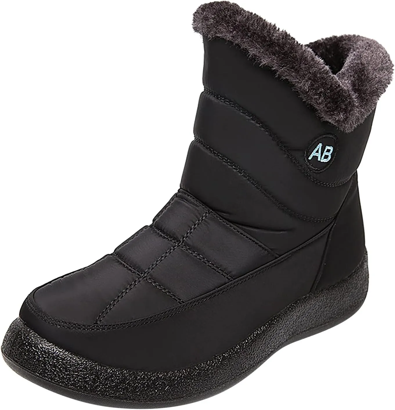 Snow Boots for Women Short Waterproof Winter Boots for Woman Women's Snow Boots Size 12 Tall Winter Boots for Women Wide Calf Botas De Vestir Para Invierno Mujeres
