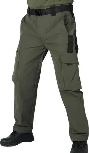 Tactical Pants for Men Stretch Ripstop Waterproof Quick Dry Cargo Hiking Pants Comfy Work Pant Travel with Pockets