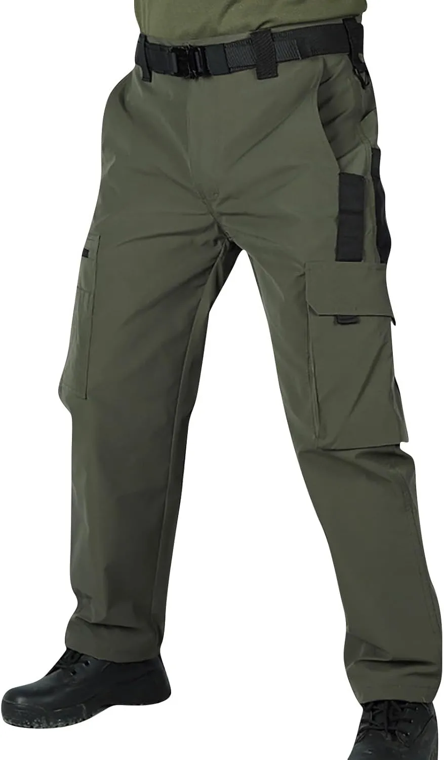 Tactical Pants for Men Stretch Ripstop Waterproof Quick Dry Cargo Hiking Pants Comfy Work Pant Travel with Pockets