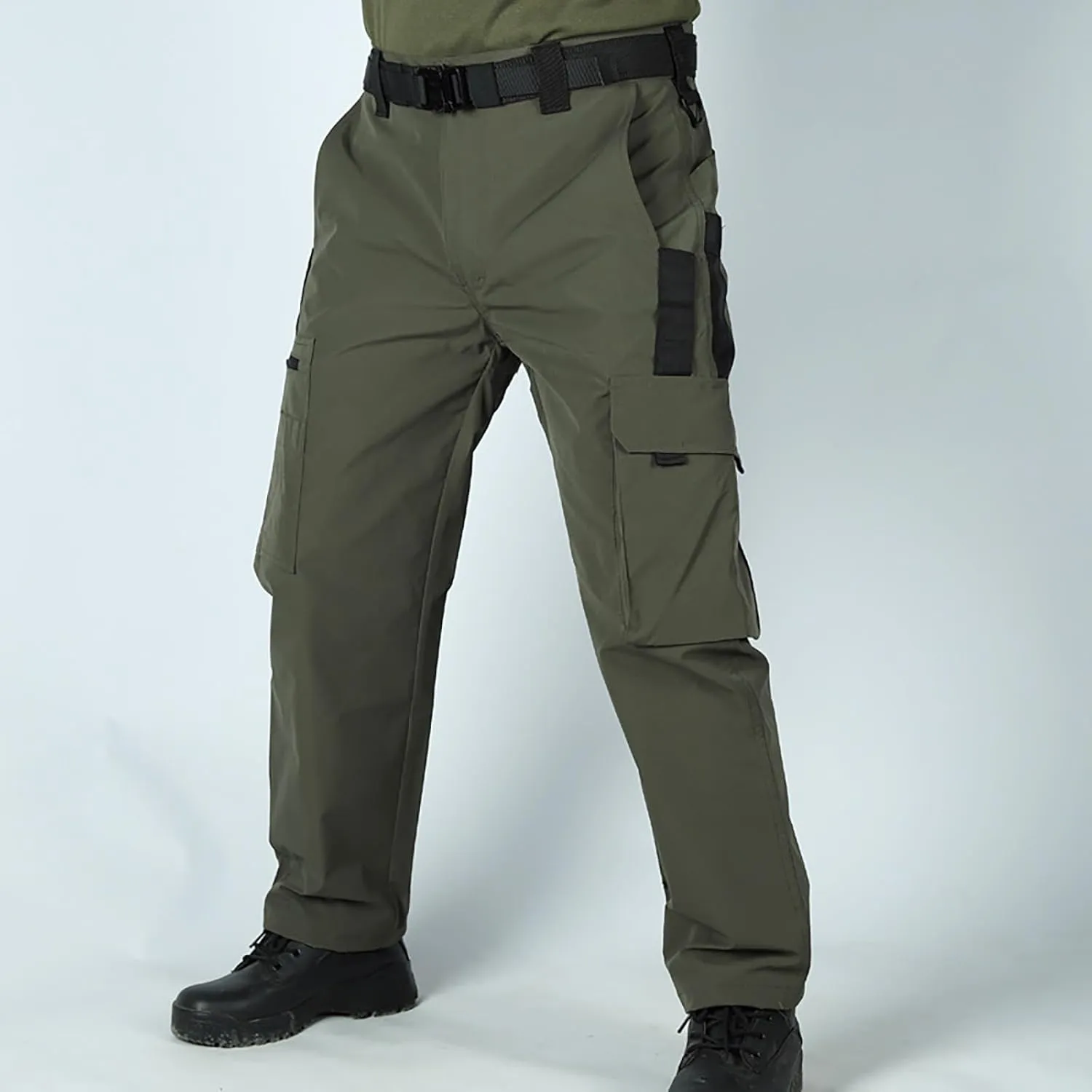 Tactical Pants for Men Stretch Ripstop Waterproof Quick Dry Cargo Hiking Pants Comfy Work Pant Travel with Pockets