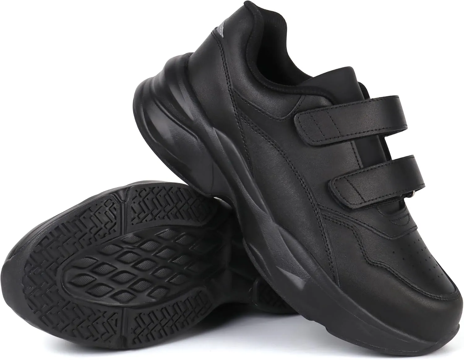 Women Diabetic Leather Shoes Orthopedic Walking Shoes Wide Toe Box Shoes